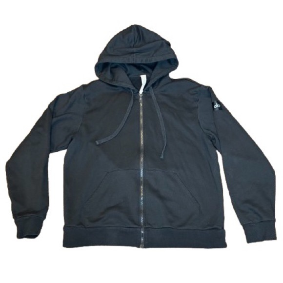 Alo Yoga Everyday Full Zip Fleece Hoodie - Picture 6 of 16